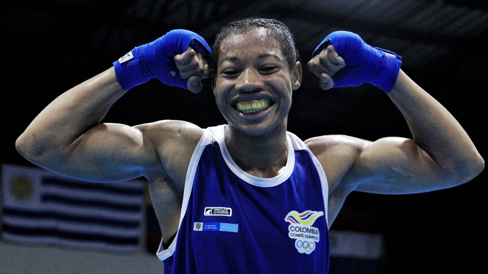 Angie Paola Valdés, boxeadora del Atlántico